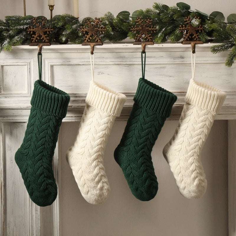 Knitted Decorative Pendant – Large Twist Gift Bag Decoration - Elevra