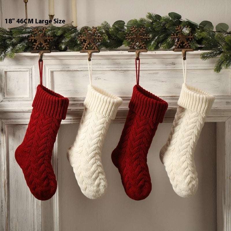 Knitted Decorative Pendant – Large Twist Gift Bag Decoration - Elevra
