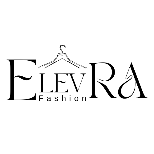 Elevra Fashion logo with elegant typography and hanger design