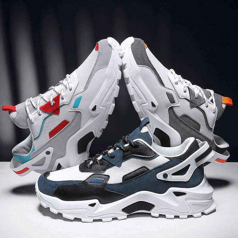 Brand men's casual shoes breathable spring sneaker sneaker fashion - Elevra