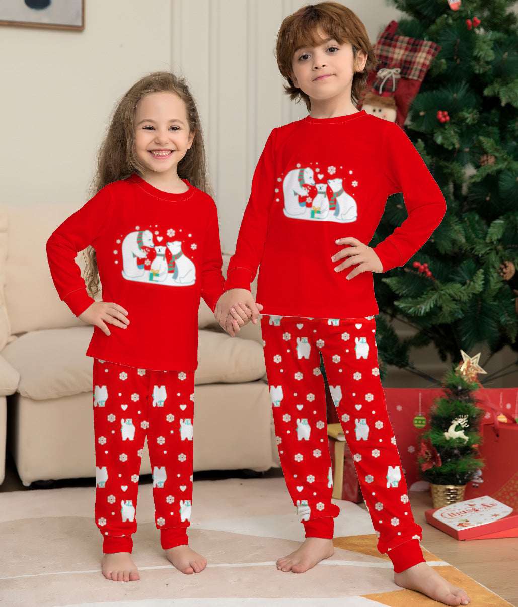 Christmas Family Pajamas Matching Sets Christmas Sleepwear Parent - Child Pjs Outfit For Christmas Holiday Xmas Party - Elevra