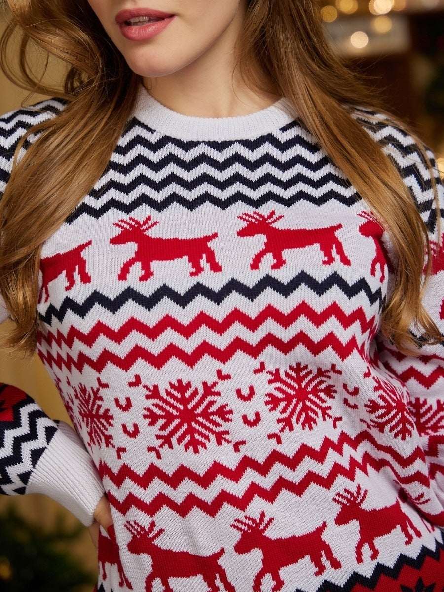 Couple Sweater Outfit – Fashion European & American Sweater - Elevra