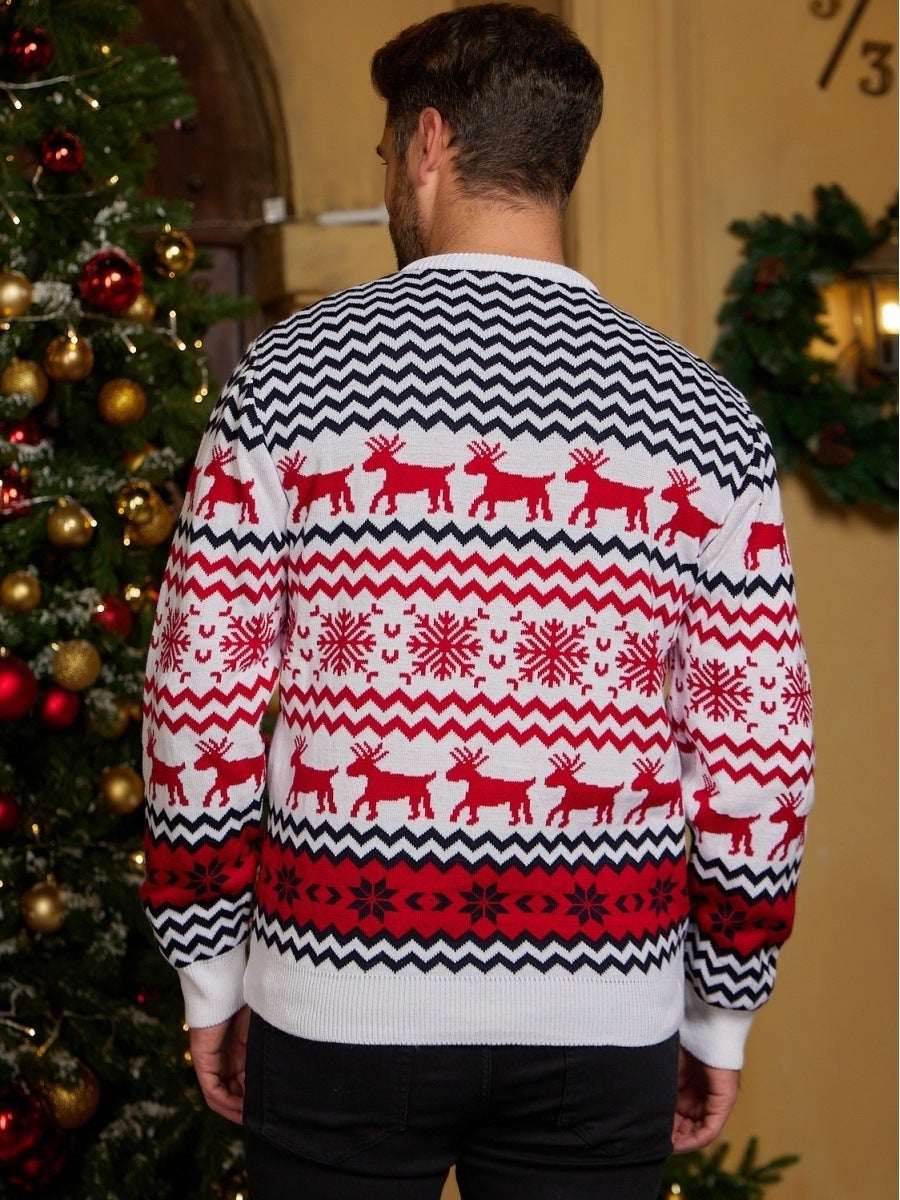 Couple Sweater Outfit – Fashion European & American Sweater - Elevra