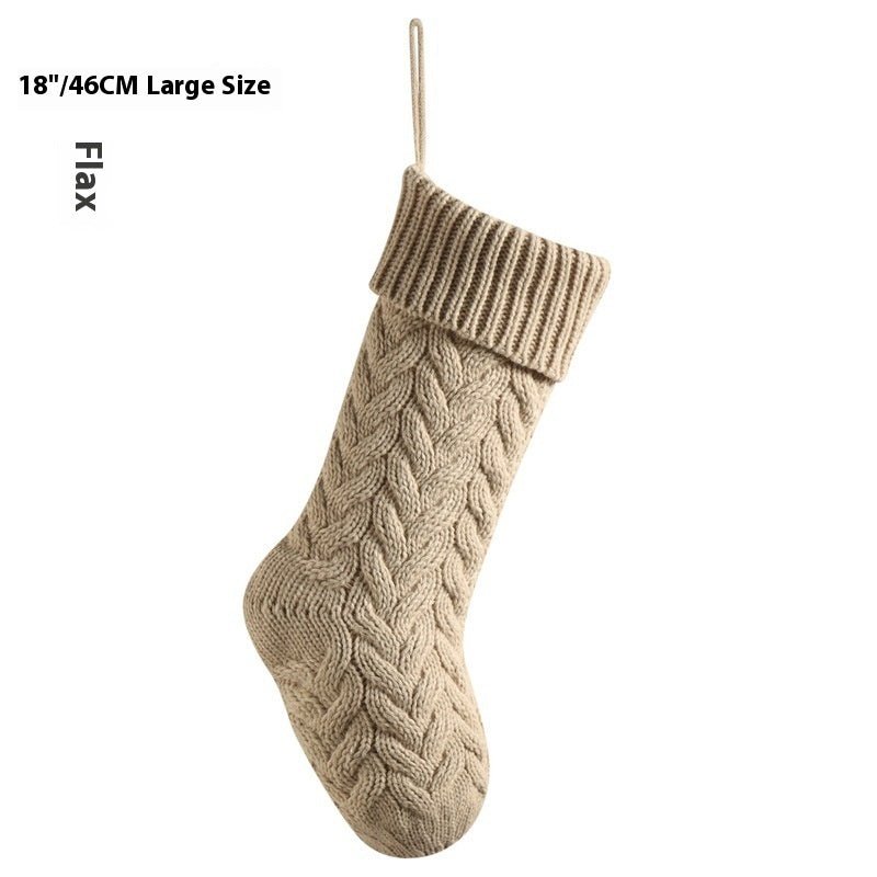 Knitted Decorative Pendant – Large Twist Gift Bag Decoration - Elevra