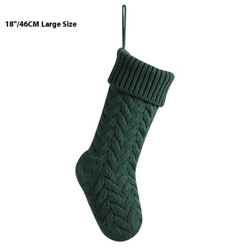 Knitted Decorative Pendant – Large Twist Gift Bag Decoration - Elevra