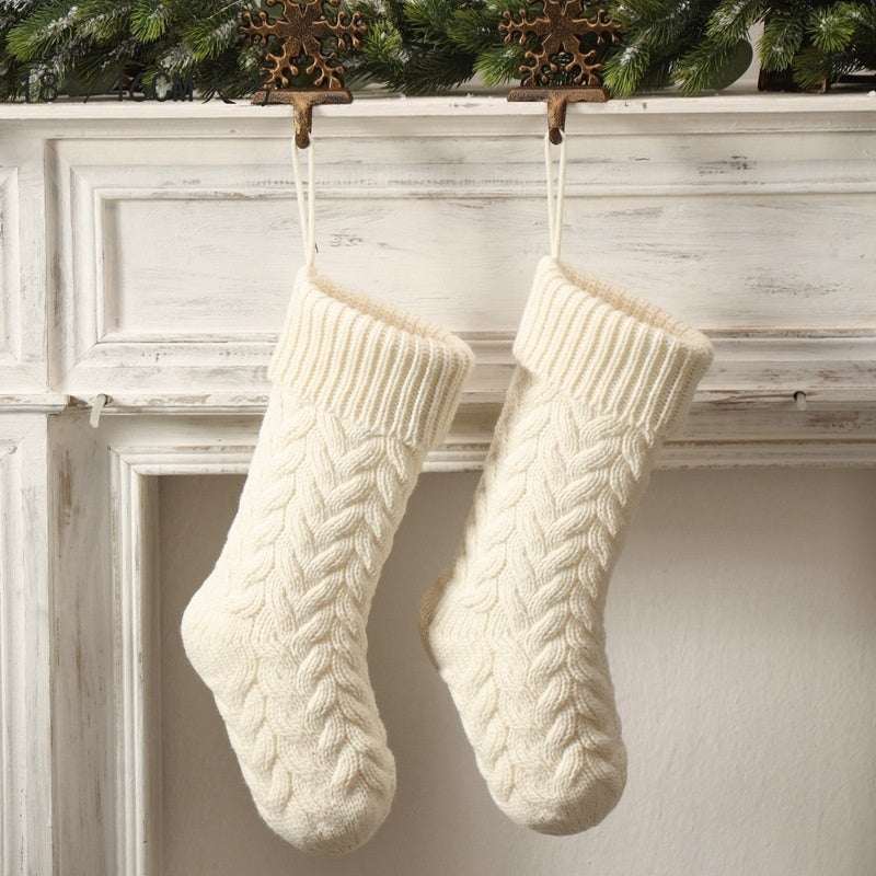 Knitted Decorative Pendant – Large Twist Gift Bag Decoration - Elevra