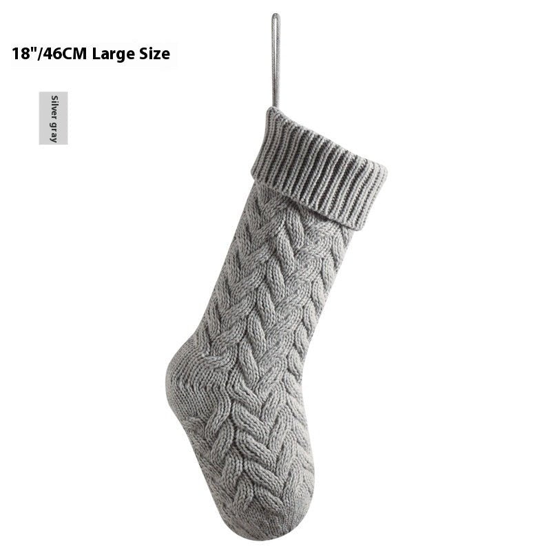 Knitted Decorative Pendant – Large Twist Gift Bag Decoration - Elevra