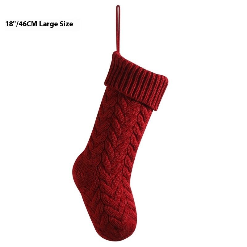 Knitted Decorative Pendant – Large Twist Gift Bag Decoration - Elevra