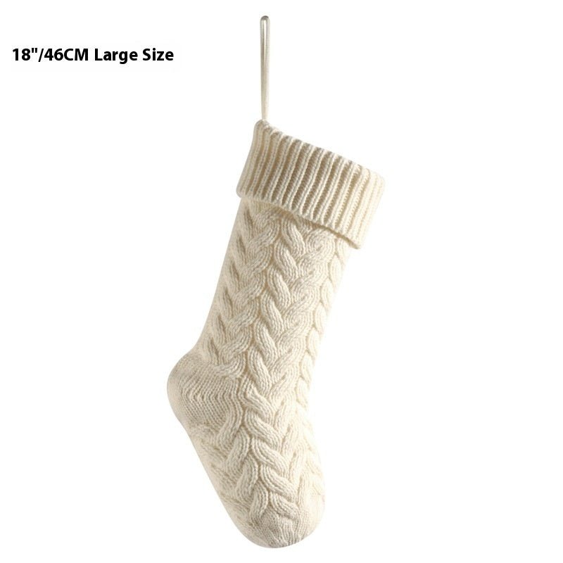 Knitted Decorative Pendant – Large Twist Gift Bag Decoration - Elevra