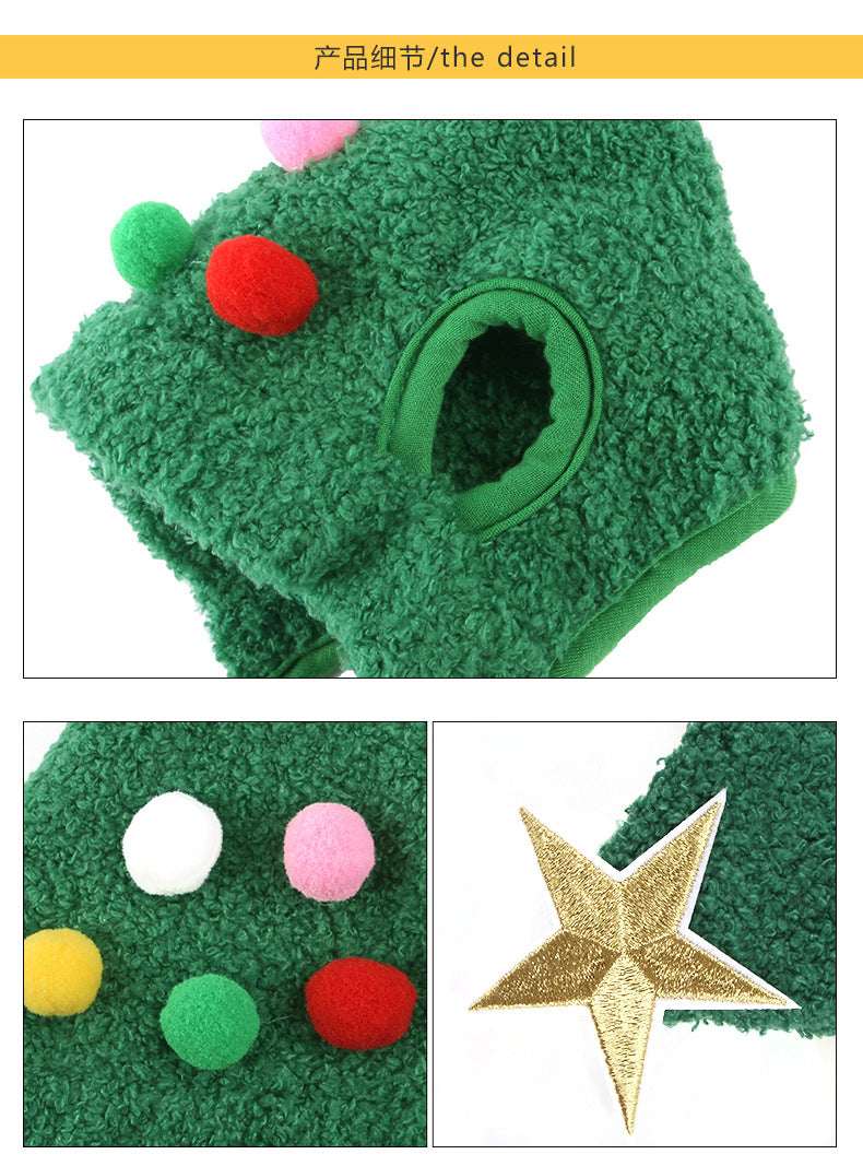 Pet Hat Christmas Tree Shape - Elevra