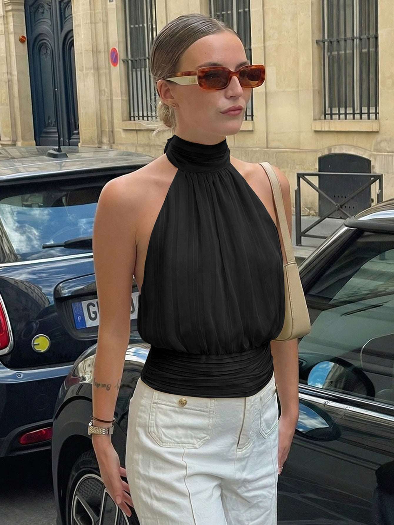 Sexy Fashionable Chic Lace - up Tube Top For Women - Elevra