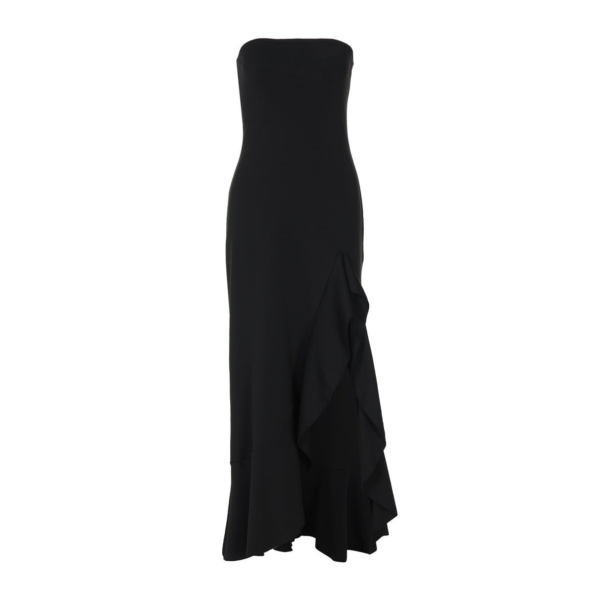 Sexy Split Maxi Dress Tube Top Temperament Women's Dress - Elevra